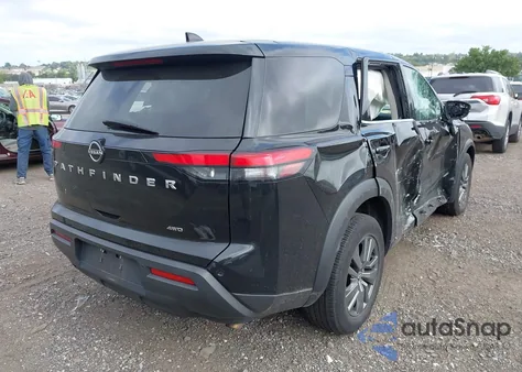 2022 Nissan Pathfinder S 4Wd z USA, uszkodzony, nr VIN 5N1DR3AC3NC200261